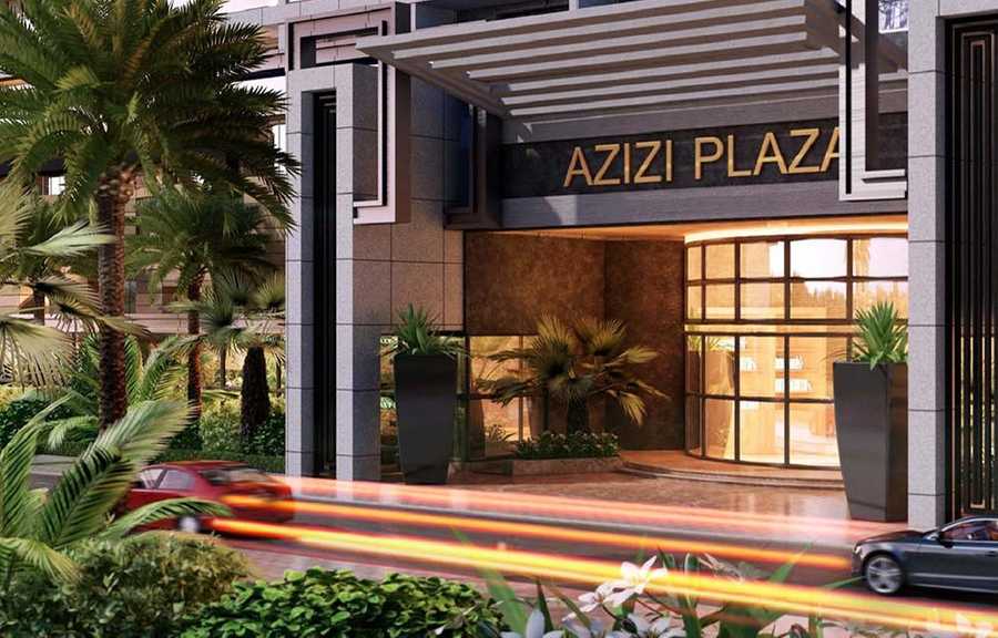 Azizi Plaza – Front Entrance