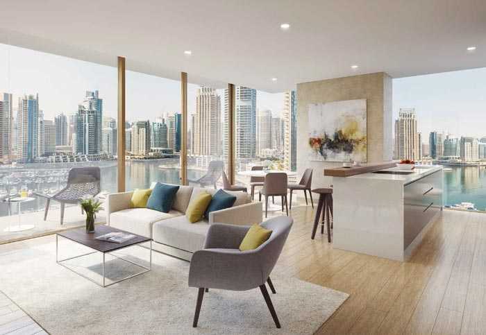 Jumeirah Living Marina Gate – Living Room