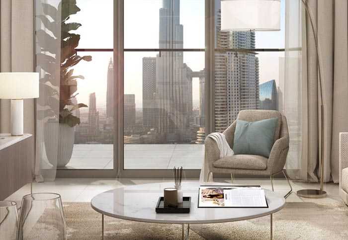 Burj Royale – Living Room