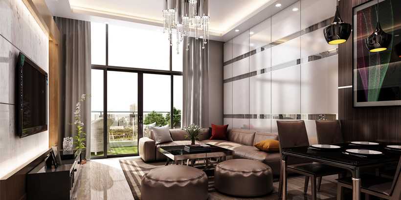 Azizi Iris Residence – Living Room